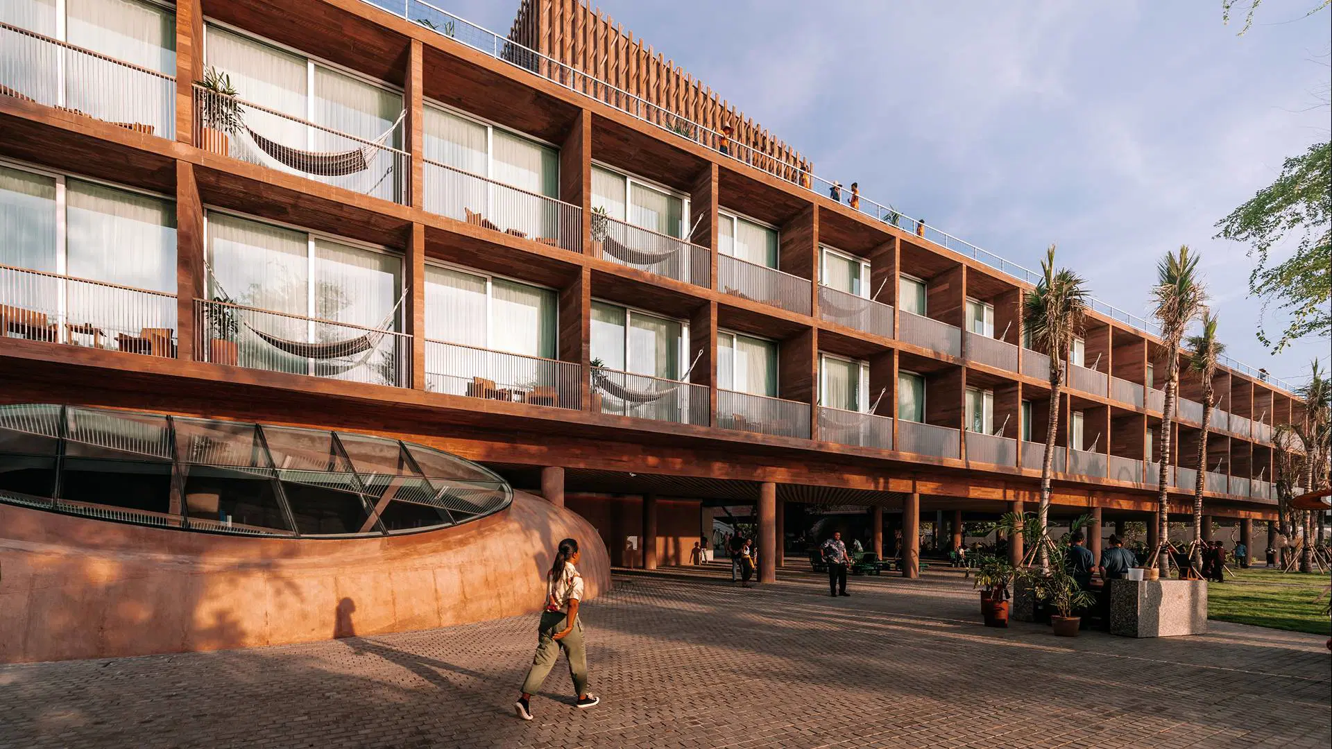 Accommodation building at Desa Potato Head